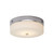 Elstead Lighting Elstead TAMAR-F-M-PC Tamar Medium Chrome Flush Ceiling Fitting