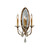 Elstead Lighting Elstead FE-VALENTINA-W3 Valentina 3 Light Bronze Wall Light