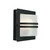 Elstead Lighting Elstead BERN-E27-BLK-F Bern Outdoor Black Frosted Wall Fitting