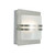 Elstead Lighting Elstead BERN-E27-S-S-F Bern Outdoor Steel Frosted Wall Fitting