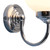 Dar Lighting Dar  BAR0750 Barclay 1 Light Polished Chrome Wall Light 