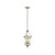 Elstead Lighting Elstead KL-CALLA-P-S Calla Sterling Gold Small Pendant