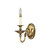 Elstead Lighting Elstead HK-CAMBRIDGE1 Cambridge Brass 1 Light Wall Fitting