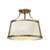 Elstead Lighting Elstead HK-CHARLOTTE-SF-BC Charlotte Caramel Semi-Flush