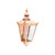 Elstead Lighting Elstead CS7-COPPER Chelsea Copper Half Lantern Wall Fitting