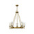 Elstead Lighting Elstead HK-COLLIER5 Collier 5 Light Brass Chandelier
