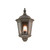 Elstead Lighting Elstead MD7-BLACK Medstead Outdoor Black Half Wall Lantern