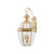 Elstead Lighting Elstead QZ-NEWBURY2-L-PB Newbury Brass Large Wall Lantern
