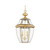 Elstead Lighting Elstead QZ-NEWBURY8-L-PB Newbury Outdoor Brass Chain Lantern