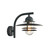 Elstead Lighting Elstead OS2-BLACK-C Oslo Black/Clear Outdoor Wall Lantern