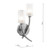 Dar Lighting Dar  MOR0946 Morgan Satin Chrome Wall Bracket 