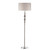 Dar Lighting Dar  MAD4946 Madrid Satin Chrome Floor Lamp 