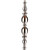 Dar Lighting Dar  MAD4946 Madrid Satin Chrome Floor Lamp 
