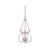 Elstead Lighting Elstead QZ-STEWART-BN Stewart 3 Light Brushed Nickel Pendant