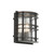 Elstead Lighting Elstead ST-FLU-E27-BLK-C Stockholm Black/Clear Wall Fitting