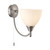 Endon Lighting Endon 1805-1SC Single Satin Chrome Wall Bracket