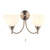 Endon Lighting Endon 1805-2SC Double Satin Chrome Wall Bracket