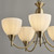 Endon Lighting Endon 1805-5AN 5 light Antique Brass Pendant