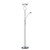 Endon Lighting Endon MONACO-SC Satin Chrome Uplighter andamp; Reading Light