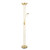 Endon Lighting Endon ROME-SB Satin Brass Uplighter with Reading Lamp