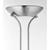Endon Lighting Endon ROME-SC Satin Chrome Uplighter with Reading Light