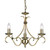 Endon Lighting Endon 2030-3AN 3 Light Antique Brass Traditional Fitting