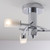 Endon Lighting Endon 146-3CH 3 Light Chrome Ceiling Light