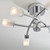 Endon Lighting Endon 146-6CH 6 Light Chrome Ceiling Light
