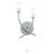 Endon Lighting Endon 146-2CH 2 Light Chrome Wall Light