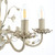 Endon Lighting Endon LULLABY-5CR LULLABY 5 Light Cream Gold Pendant