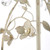 Endon Lighting Endon LULLABY-3CR LULLABY 3 Light Cream Gold Pendant