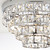 Endon Lighting Endon MOTOWN-4CH 4 Light Chrome Flush Ceiling Fitting