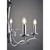 Endon Lighting Endon KORA-5CH 5 Light Chrome Ceiling Fitting