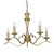 Endon Lighting Endon KORA-5AB 5 Light Antique Brass Ceiling Fitting