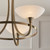 Endon Lighting Endon CAGNEY-3AB 3 light Antique Brass Ceiling Pendant