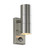 Endon Lighting Endon EL-40062 Canon Stainless Steel Wall Bracket With PIR