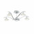 Endon Lighting Endon LANGELLA-5CH Langella 5 Light Polished chrome Semi Flush