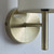 Endon Lighting Endon BRIO-1WBAB Brio 1 Light Antique Brass Wall Light