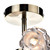 Dar Lighting Dar  SEA0875 Seattle 8 Light Antique Brass Semi Flush Fitting 