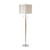 Endon Lighting Endon ALTESSE-FLNI Altesse 2 Light Polish Nickel Floor Lamp