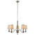 Endon Lighting Endon ASTAIRE-5SN Astaire 5 Light Satin Nickel Fitting