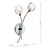 Dar Lighting Dar  SEA0950 Seattle 2 Light Polished Chrome Wall Bracket 