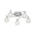 Endon Lighting Endon BOYER-5CH Boyer 5 Light Chrome Semi Flush Fitting