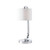Endon Lighting Endon CANNING-TLCH Canning 1 Light Touch Chrome Table Lamp