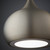 Endon Lighting Endon 61296 Brosnan 1 Light Matt Nickel LED Ceiling Pendant