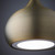 Endon Lighting Endon 61299 Brosnan 1 Light Matt Antique Brass LED Pendant