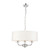 Endon Lighting Endon 60129 Nixon 3 Light Polished Nickel Ceiling Pendant