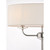 Endon Lighting Endon 60803 Nixon 2 Light Polished Nickel Floor Lamp
