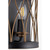 Endon Lighting Endon 61499 Heston 1 Light Matt Black/Bronze Wall Light