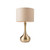 Endon Lighting Endon 61191 Piccadilly 1 Light Soft Brass Table Lamp